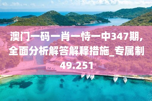 澳門一碼一肖一恃一中347期,全面分析解答解釋措施_專屬制49.251