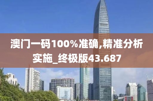 澳門一碼100%準(zhǔn)確,精準(zhǔn)分析實施_終極版43.687
