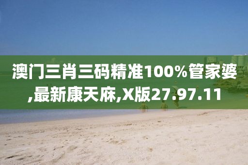 澳門三肖三碼精準100%管家婆,最新康天庥,X版27.97.11