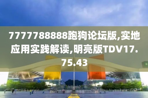 7777788888跑狗論壇版,實地應用實踐解讀,明亮版TDV17.75.43