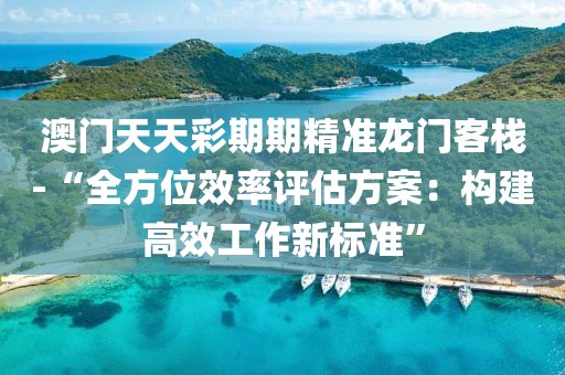 澳門天天彩期期精準龍門客棧-“全方位效率評估方案:構建高效工作新標準”
