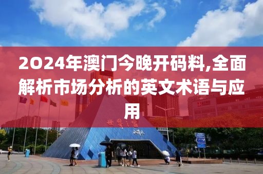 2O24年澳門今晚開碼料,全面解析市場分析的英文術語與應用