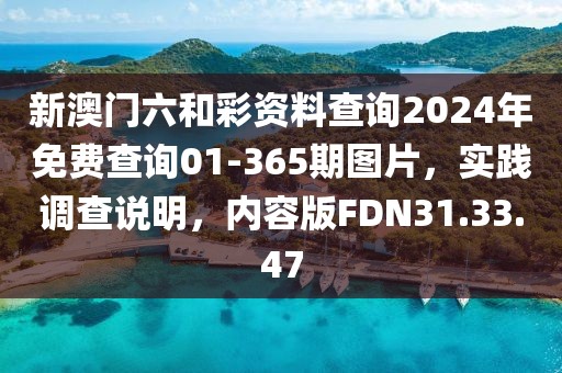 新澳門六和彩資料查詢2024年免費查詢01-365期圖片，實踐調查說明，內容版FDN31.33.47