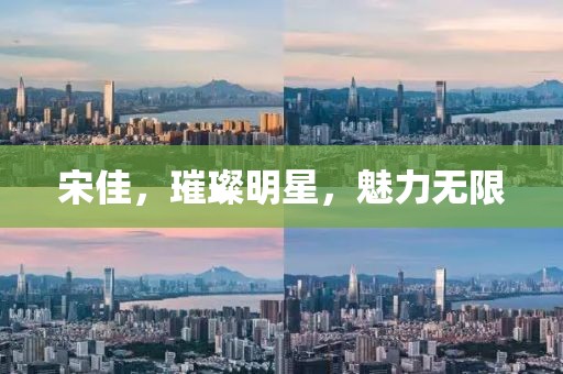 宋佳，璀璨明星，魅力無(wú)限