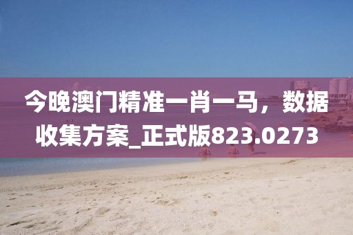 今晚澳門精準一肖一馬，數據收集方案_正式版823.0273