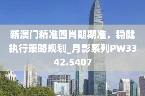 新澳門精準四肖期期準,穩健執行策略規劃_月影系列PW3342.5407