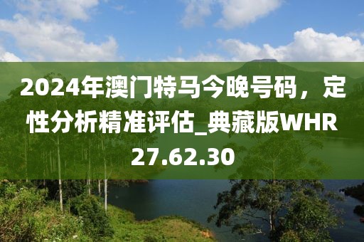2024年澳門特馬今晚號碼，定性分析精準評估_典藏版WHR27.62.30