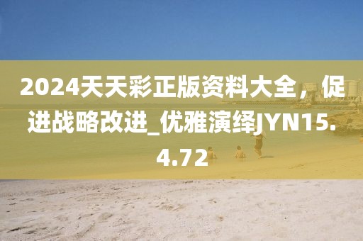 2024天天彩正版資料大全，促進戰略改進_優雅演繹JYN15.4.72