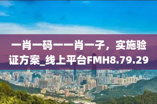 一肖一碼一一肖一子，實施驗證方案_線上平臺FMH8.79.29