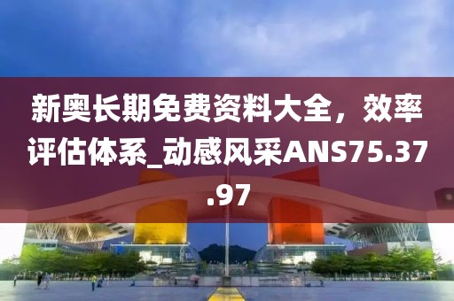 新奧長期免費資料大全，效率評估體系_動感風采ANS75.37.97