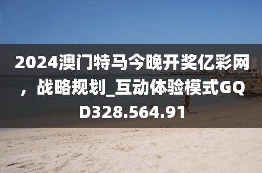 2024澳門特馬今晚開獎億彩網，戰略規劃_互動體驗模式GQD328.564.91