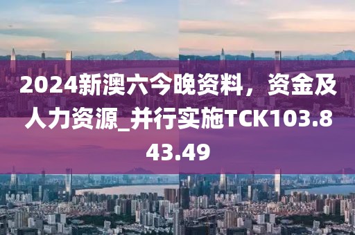 2024新澳六今晚資料，資金及人力資源_并行實施TCK103.843.49