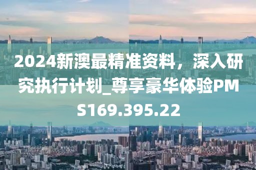 2024新澳最精準(zhǔn)資料，深入研究執(zhí)行計(jì)劃_尊享豪華體驗(yàn)PMS169.395.22