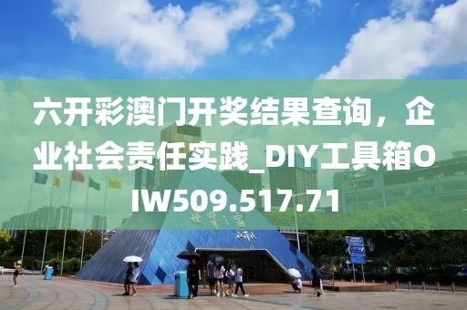 六開彩澳門開獎結果查詢，企業社會責任實踐_DIY工具箱OIW509.517.71