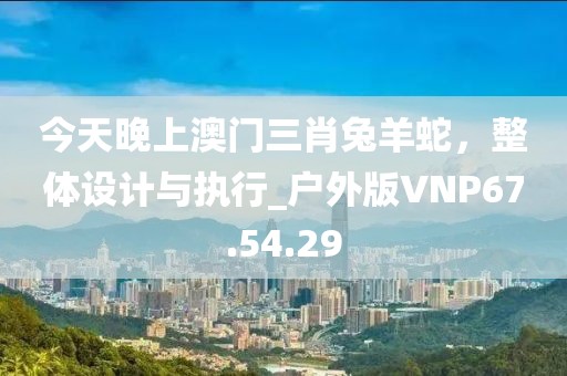 今天晚上澳門三肖兔羊蛇，整體設計與執行_戶外版VNP67.54.29