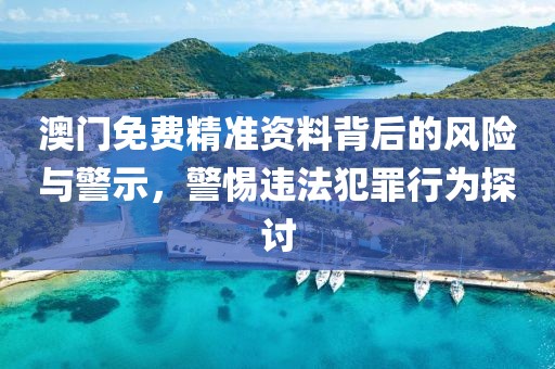 澳門免費精準資料背后的風險與警示,警惕違法犯罪行為探討