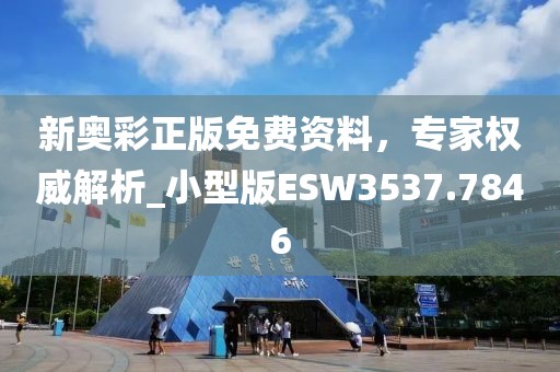 新奧彩正版免費資料，專家權威解析_小型版ESW3537.7846