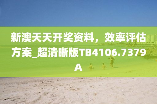 新澳天天開獎資料，效率評估方案_超清晰版TB4106.7379A