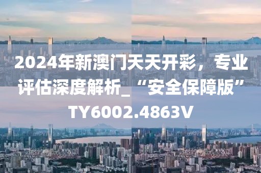 2024年新澳門天天開彩，專業(yè)評估深度解析_“安全保障版”TY6002.4863V