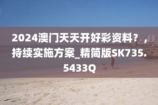 2024澳門天天開好彩資料?,持續實施方案_精簡版SK735.5433Q