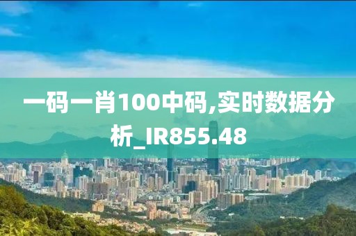 一碼一肖100中碼,實時數據分析_IR855.48