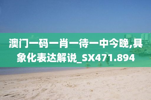 澳門一碼一肖一待一中今晚,具象化表達解說_SX471.894