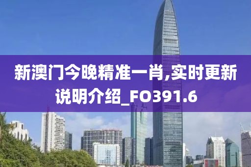 新澳門今晚精準(zhǔn)一肖,實(shí)時(shí)更新說(shuō)明介紹_FO391.6