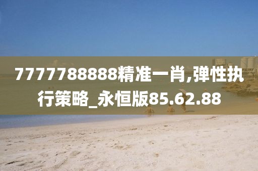 7777788888精準一肖,彈性執(zhí)行策略_永恒版85.62.88