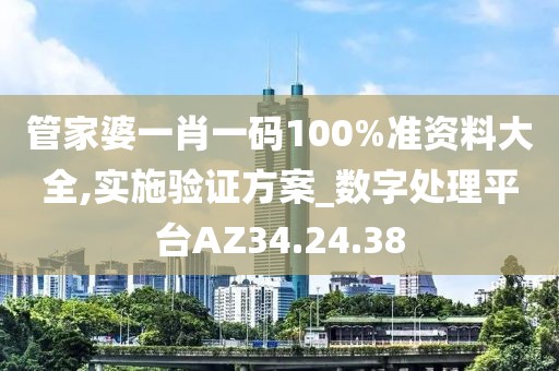 管家婆一肖一碼100%準資料大全,實施驗證方案_數(shù)字處理平臺AZ34.24.38