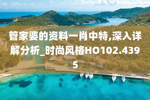 管家婆的資料一肖中特,深入詳解分析_時尚風(fēng)格HO102.4395