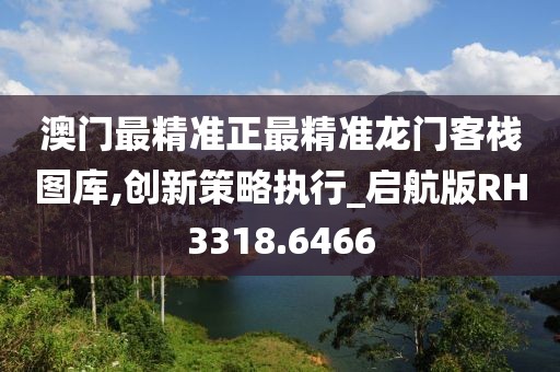澳門最精準正最精準龍門客棧圖庫,創新策略執行_啟航版RH3318.6466