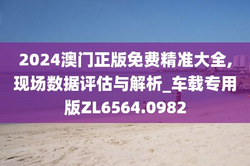 2024澳門正版免費精準大全,現(xiàn)場數(shù)據(jù)評估與解析_車載專用版ZL6564.0982