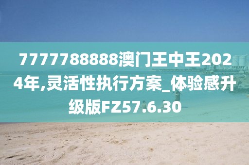 7777788888澳門王中王2024年,靈活性執(zhí)行方案_體驗(yàn)感升級(jí)版FZ57.6.30