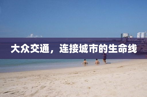 大眾交通，連接城市的生命線