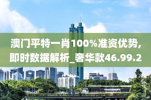 澳門平特一肖100%準資優勢,即時數據解析_奢華款46.99.2