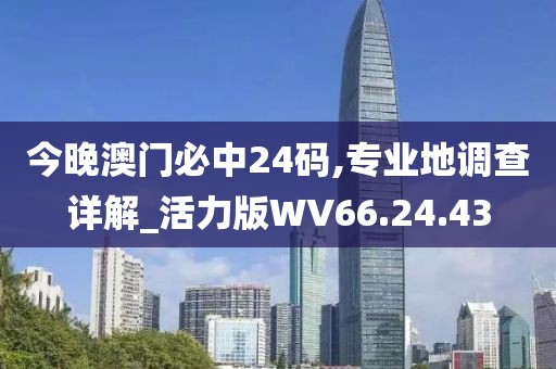 今晚澳門必中24碼,專業地調查詳解_活力版WV66.24.43
