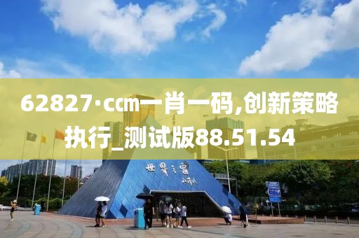 62827·c㎝一肖一碼,創(chuàng)新策略執(zhí)行_測試版88.51.54
