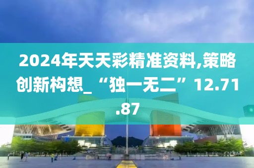 2024年天天彩精準資料,策略創新構想_“獨一無二”12.71.87