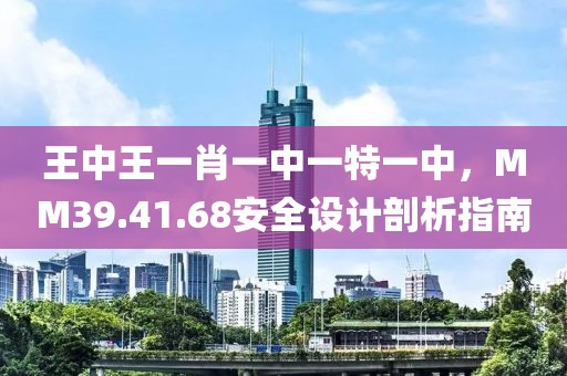 王中王一肖一中一特一中，MM39.41.68安全設計剖析指南