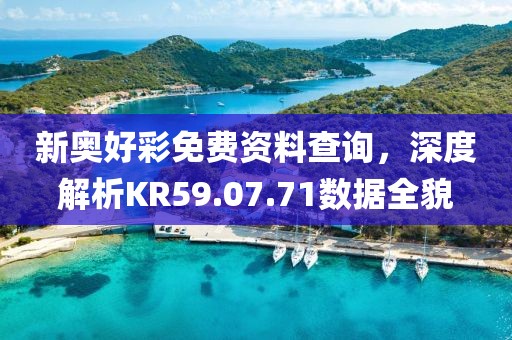 新奧好彩免費資料查詢，深度解析KR59.07.71數據全貌