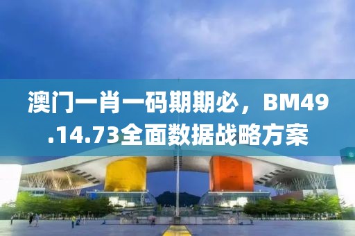 澳門一肖一碼期期必，BM49.14.73全面數(shù)據(jù)戰(zhàn)略方案