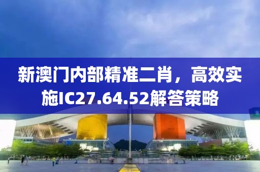 新澳門內部精準二肖，高效實施IC27.64.52解答策略