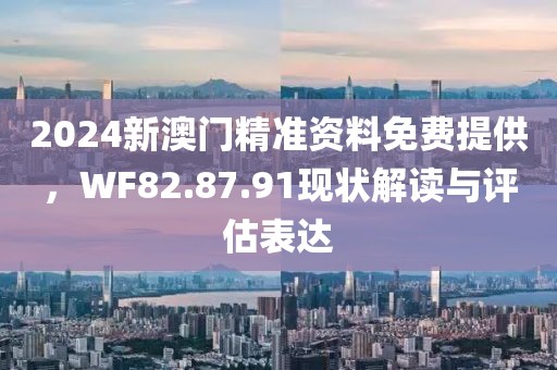 2024新澳門精準資料免費提供，WF82.87.91現狀解讀與評估表達