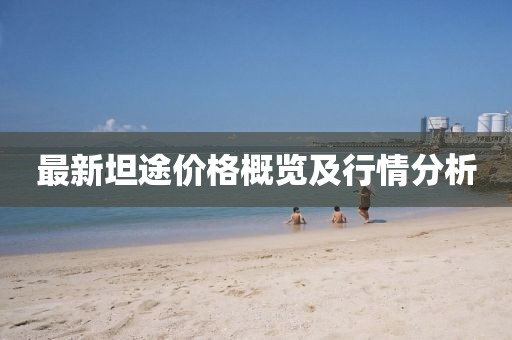 最新坦途價格概覽及行情分析