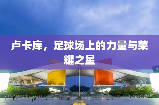 盧卡庫(kù)，足球場(chǎng)上的力量與榮耀之星