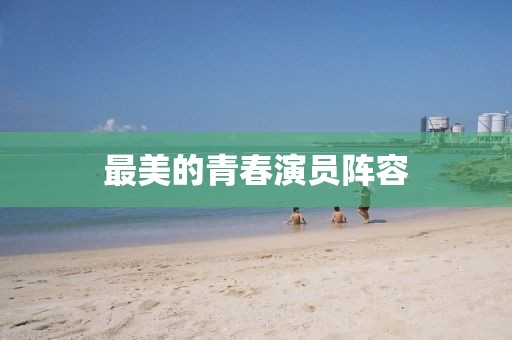 最美的青春演員陣容