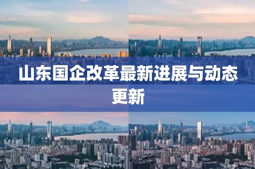 山東國企改革最新進展與動態更新