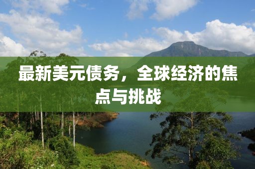 最新美元債務，全球經濟的焦點與挑戰