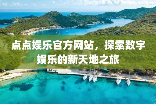 點點娛樂官方網站,探索數字娛樂的新天地之旅
