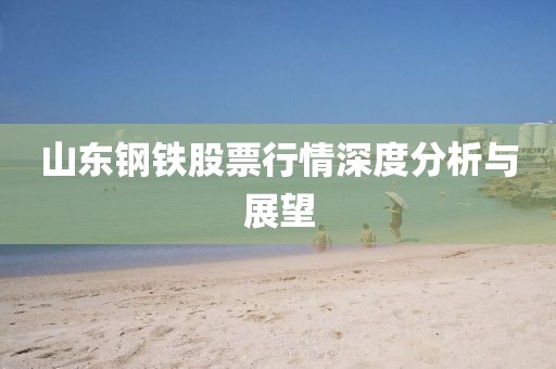 山東鋼鐵股票行情深度分析與展望